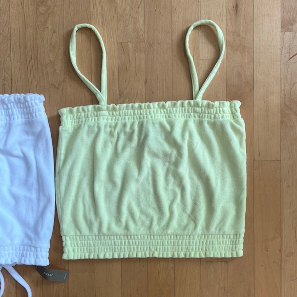 NEW J.Crew Towel Terry Tank Medium - Picture 6 of 12